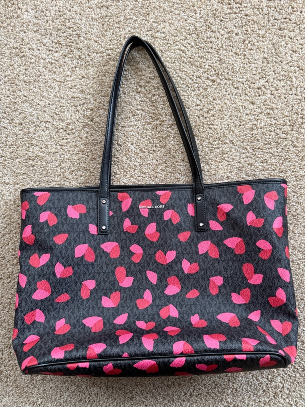 Michael Kors Tote with Heart Petals